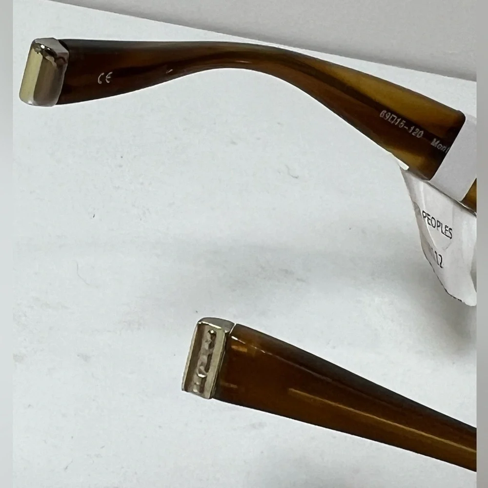 NWT Oliver Peoples Montana Polarized Horn Tortoise Brown Japan Unisex Sunglasses